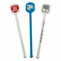 Billboard 6" Drink Stirrer w/ Square Top